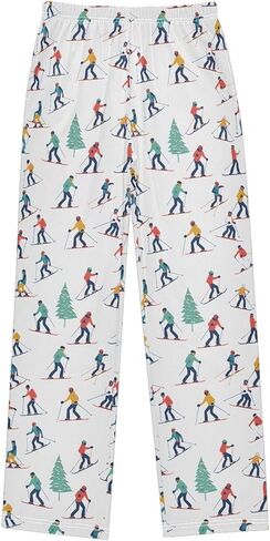 Pajama Pants Winter Sports Skiers PJ Bottoms Sleepwear Lounge Sleep Pant with Pockets in Saudi Arabia