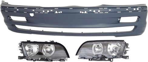 Replacement Headlight Kit fits BMW 323i / 325i / 325xi (I6 2.5L) For models without Sport Package 1999-2001 in Saudi Arabia