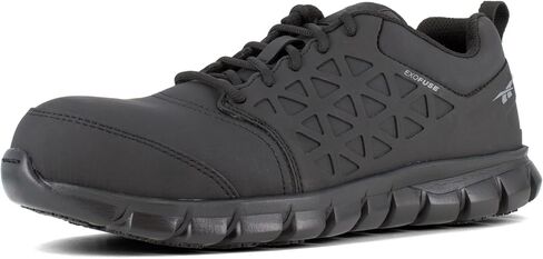 حذاء رياضي للرجال من Reebok Work RB4051، أسود، 9.5 in Saudi Arabia