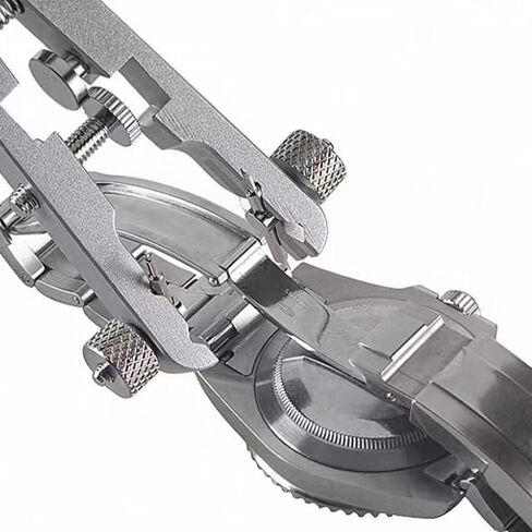 Watch Spring Bar Tweezer，Spring Bar Plier Tool with Hardened Steel 10 Tips Pins for Watch Band Replacement (Silver) in Kuwait