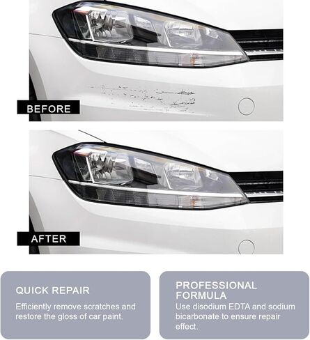 New Nano Sparkle Cloth Car Scratch 2026 Upgrade Remover Kit for Deep Scratch Repair, Magic Wipes Cleaning Cloth Car Scratch Repair Paste, Universal Fit in Kuwait