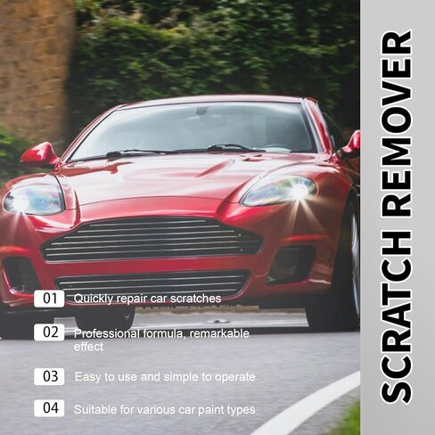 New Nano Sparkle Cloth Car Scratch 2026 Upgrade Remover Kit for Deep Scratch Repair, Magic Wipes Cleaning Cloth Car Scratch Repair Paste, Universal Fit in Kuwait