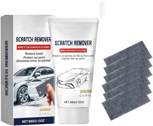 Nano Sparkle Cloth Car Scratch Remover Kit for Vehicles Deep Scratch Repair, All-in-One Scratch Care Kit in Saudi Arabia