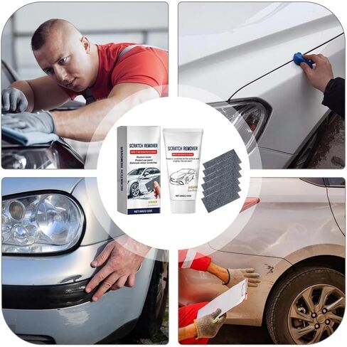 Nano Sparkle Cloth Car Scratch Remover Kit for Vehicles Deep Scratch Repair, All-in-One Scratch Care Kit in Saudi Arabia