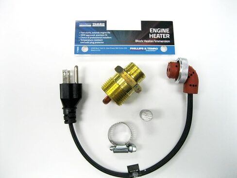 Engine Block Heater Compatible with Kubota John Deere Bobcat Massey Tractor/Equipment 1" NPT in Saudi Arabia