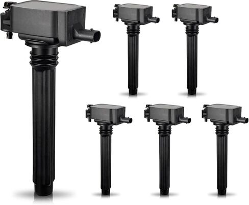 ENA Set of 6 Ignition Coil Pack 3.6 V6 2011 2012 2013 2014 2015 2016 Compatible with Ram Chrysler Jeep Dodge Durango 300 Town Country Grand Cherokee Wrangler Charger Journey 2011-2020 Coils for UF648 in Kuwait