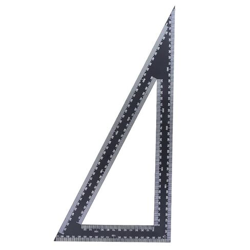 High Carbon Steel Triangle Ruler Professional Woodworking Measuring Tool Right Angle Ruler for Carpenters and DIY Enthusiasts Black 120x300mm or 200x400mm (120 * 300mm) in Saudi Arabia
