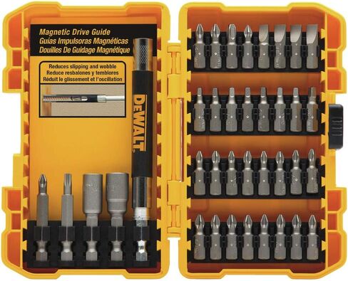 DEWALT Screwdriver Set, 37-Piece (DW2176),Silver in Saudi Arabia