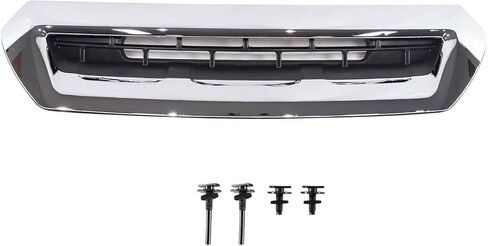 Chrome Hood Air Ven-t Compatible With 2017 2018 2019 GM-C Sierra 2500 HD 3500 HD, Replacement For 84240942 in Saudi Arabia