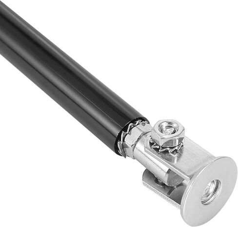 Unifizz 2pcs Car Bumper Lip Protector Splitter Strut Tie Rods 100mm Universal Adjustable Splitter Support Rods Black in Saudi Arabia
