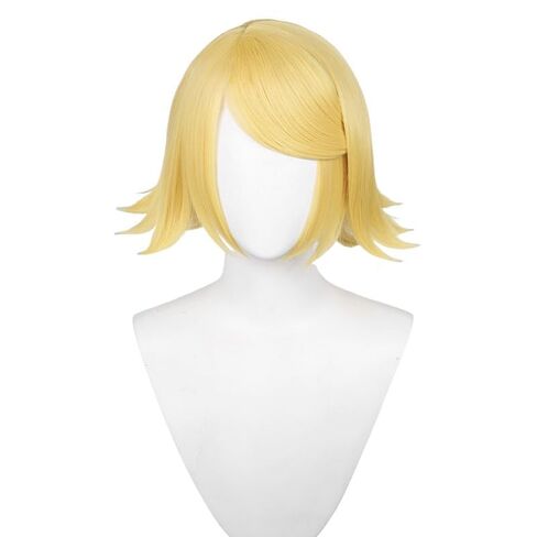 Short Yellow Hair for Len Cosplay Wig Women Halloween Costume Carnival Party Wigs in Kuwait