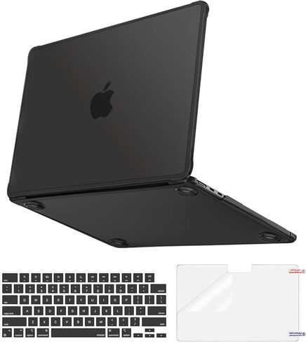 MOSISO Compatible with MacBook Air 13 inch Case 2026 2025-2022 M4 A3240 M3 A3113 M2 A2681,3 in 1 Kit Seamlessly Closes Reinforced Anti-Crack&Anti-Fingerprints Shell for MacBook Air 13.6, Pink in Kuwait