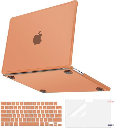 MOSISO Compatible with MacBook Air 13 inch Case 2026 2025-2022 M4 A3240 M3 A3113 M2 A2681,3 in 1 Kit Seamlessly Closes Reinforced Anti-Crack&Anti-Fingerprints Shell for MacBook Air 13.6, Pink in Kuwait