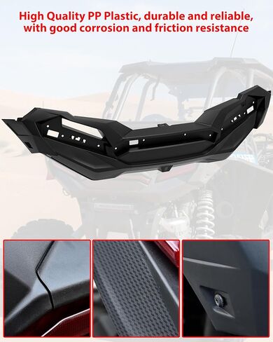 واجهة خلفية SAUTVS لملحقات Polaris RZR XP 1000/ XP TURBO/TURBO S 2019-2023، واجهة خلفية سوداء مدمجة، استبدال #5457743-070 in Saudi Arabia