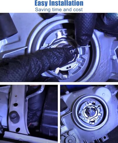 26029-0z800 Headlight Bulb Retainer Ring Fit for Nissan Xterra 2005-2015 Frontier 2005-2019 Pathfinder 2005-2012 Altima 2000-2001 Murano 2003-2007 Replace 260290Z800, 2Pcs in Kuwait