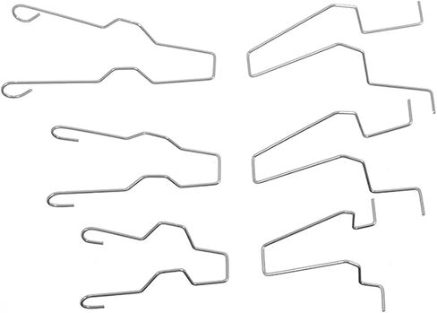 9PCS Car Bulb Retaining Spring Clips, H1/H3/H4/H7 Vehicle Headlight Clamp Retainer, Automotive Headlamp Dipped Beam Bulb Holder Clips Accessories, Universal for SUV, Sedan, Truck in Saudi Arabia