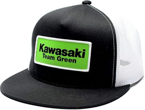 Factory Effex Kawasaki Team Green Snapback Hat Black/White in Saudi Arabia