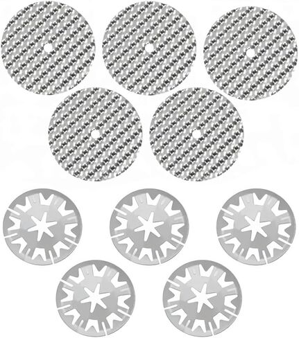 Car Heat Shield Repair Kit with Washers, 5 Set Vehicle Exhaust Insulation Heat Shield Clips for Underbody, Automotive OEM# N90335004 Replacement, Universal for SUV RV Truck (Style A) in Saudi Arabia