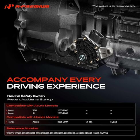 مفتاح أمان محايد ممتاز متوافق مع Honda Accord 2005-2007 وAcura RDX 2007, RL 2005-2008، 10 دبابيس in Kuwait