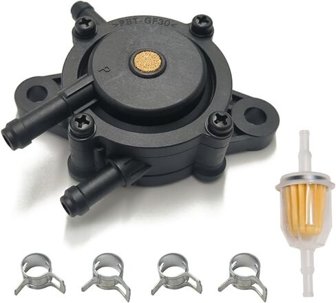Fuel Pump with Filter for Kohler 17HP-25HP Small Compatible with Kawasaki Cub Cadet Craftsman Small Starter Gas Vacuum Fuel Pump, Replaces OEM# 491922 691034 692313 808656 808492 in Saudi Arabia