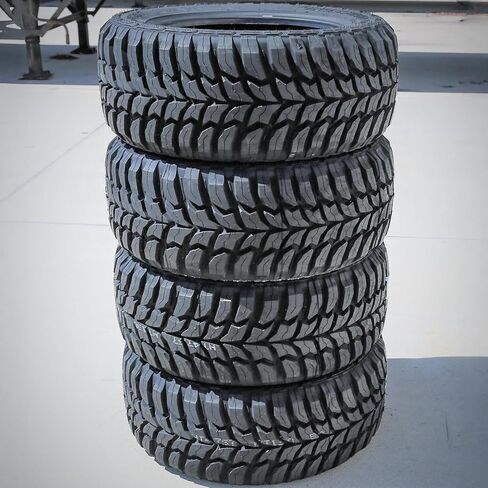 Crosswind M/T Mud Off-Road Light Truck Radial Tire-LT265/70R16 265/70-16 110/107Q نطاق التحميل C LRC 6-Ply BSW جدار جانبي أسود in Kuwait