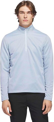 adidas Mens Performance Printed Quarter-Zip in Saudi Arabia