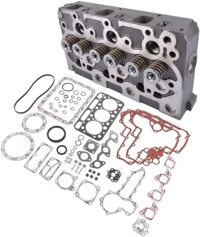 AP02 D1402 رأس الأسطوانة ومجموعة حشية كاملة متوافقة مع KH91 L2550DT L2550F 643 Zennoh L2202 يناسب أجزاء المحرك 1552103044 15521 03040 in Kuwait