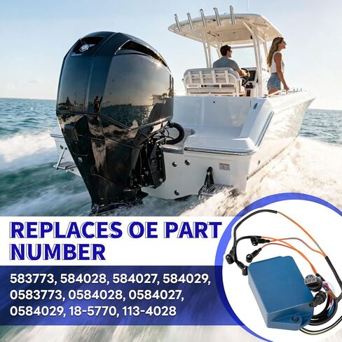 113-4028 حزمة طاقة مطورة متوافقة مع Johnson&Evinrude 85 88 90 100 110 112 115 HP(1989-1998)4-Cyl Outboard 584027 584028 583773 0584029 18-5770 in Saudi Arabia
