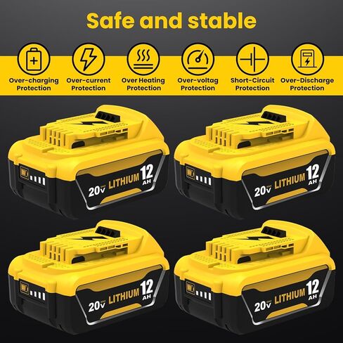 ترقية إلى 3600 مللي أمبير بطارية بديلة متوافقة مع بطارية ديوالت 7.2 فولت DW9057 DE9057 DE9085 DW920K DW920K2 DW925K DW925K2 DW968K أداة طاقة لاسلكية 2 حزمة in Kuwait