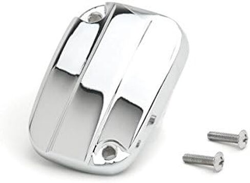 Chrome Front Brake Fluid Reservoir Cap Compatible with Harley Davidson Electra Glide/Road King (2007-2012) in Kuwait