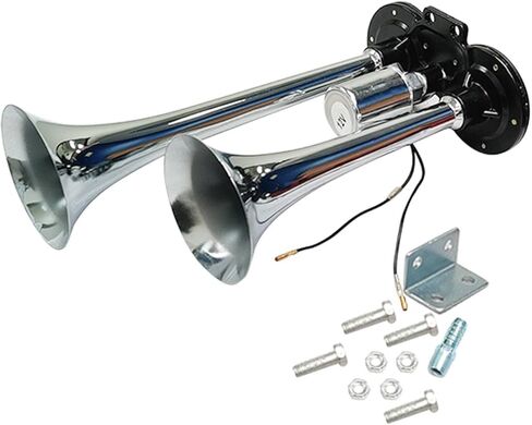 Dual Trumpets Car Electric Horn 12V A0334A0034 in Saudi Arabia