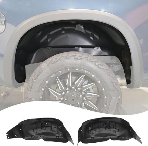 Rear Wheel Well Guard Compatible with 2019-2026 Chevy Silverado 1500 Tire Inner Fender Wheel Well Liner Replacement for 2019-2026 Chevy Silverado Accessories in Saudi Arabia