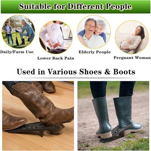 مزيل أحذية رعاة البقر من الحديد الزهر من OwnMy، مزيل أحذية عالي التحمل/مساعد خلع لأحذية رعاة البقر/الأحذية، ملحقات مزيلات أحذية رعاة البقر في الأماكن المغلقة والخارجية للنساء والرجال in Kuwait