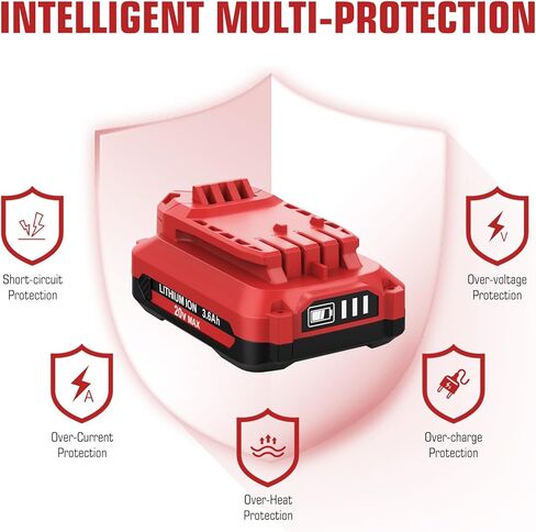 2 حزم 3.0Ah 20 فولت PCC682L بطارية بديلة متوافقة مع كابل بورتر 20 فولت بطارية ليثيوم PCC680L PCC681L PCC682L PCC685L PCC660B PCC790B أدوات كهربائية لاسلكية (2 حزمة بطارية ليثيوم 3.0 أمبير) in Kuwait