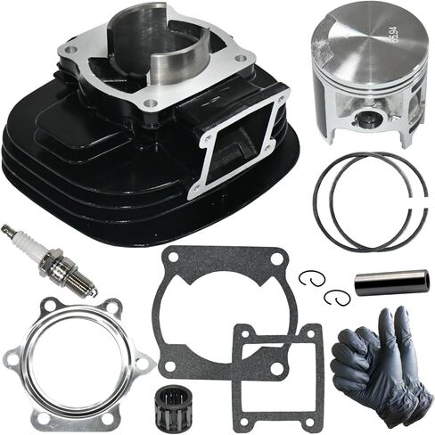 Tupo 195cc 66mm Cylinder Piston Ring Gasket Top End Rebuild Kit Compatible with Yamaha Blaster 200 YFS200 YFS 200 1988-2006 ATV in Saudi Arabia