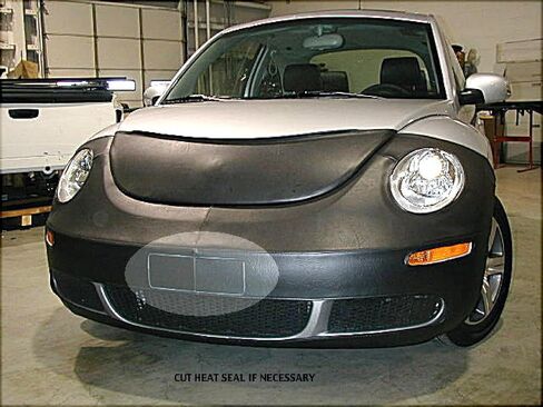 Lebra 2 Piece Front End Cover Black - Car Mask Bra - Fits - Volkswagen VW Beetle (Except Turbo S) 2006 Thru 2011 in Saudi Arabia