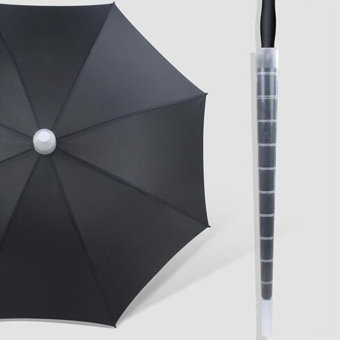 Umbrella Waterproof Cover 70cm/80cm Plastic Non-drip Car Retractable Cover Home Sleeve Holder Drip-Proof Umbrella Transparent (A-70CM) in Saudi Arabia