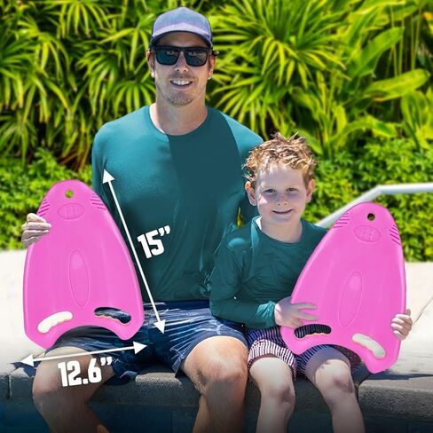 Go Kickboard Swimming Kickboard for Adults and Kids, Lightweight EVA Swim Board with Anti-Slip Smooth Edge and Integrated Hole Handle for Swim Lessons Swimming Training Aid in Kuwait