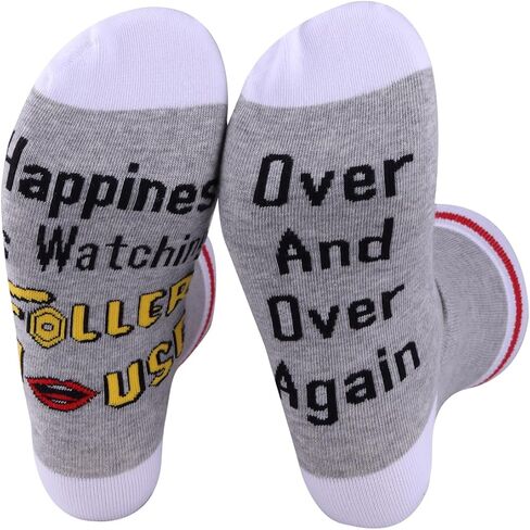 PXTIDY زوجان من جوارب Fuller House Tv Series، السعادة هي مشاهدة جوارب جديدة من Fuller House Merch للمعجبين in Kuwait