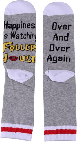 PXTIDY زوجان من جوارب Fuller House Tv Series، السعادة هي مشاهدة جوارب جديدة من Fuller House Merch للمعجبين in Kuwait