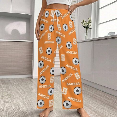 Custom Sports Pajama Pants with Name and Number, Customize Team Gift in Kuwait