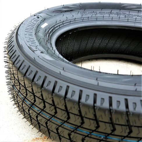 مجموعة من 4 (أربعة) إطارات Forerunner QH500 Premium للمقطورة - ST205/75D15 205/75-15 205/75/15 نطاق التحميل C LRC 6-Ply BSW جدار جانبي أسود in Saudi Arabia