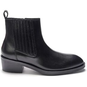 A. Veer Beckett Men’s Leather Chelsea Boot | Premium Calfskin Leather Upper with Cushioned Insole & Mid-Heel Rubber Outsole | Classic Pull-On Design | Sleek, Durable & Comfortable in Saudi Arabia