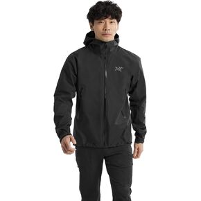 جاكيت Arc'teryx Beta للرجال | Gore-Tex ePE Shell، أقصى قدر من التنوع - سترة المشي لمسافات طويلة، سترة المطر المقاومة للماء | أسود، متوسط in Saudi Arabia