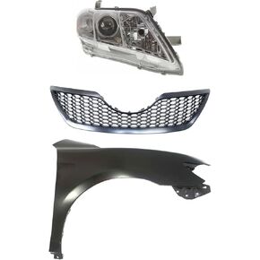Replacement Headlight Kit Passenger Side fits Toyota Camry SE 2009 3.5L V6 (Japan Built) in Kuwait