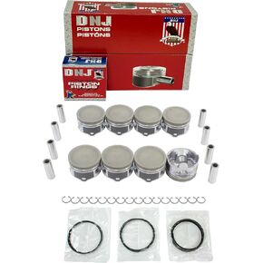DNJ PRK4221 مجموعة المكبس والحلقة لـ 2009-2014 Ford E-150 E-250 F-150 4.6L V8 16V SOHC 281cid in Kuwait