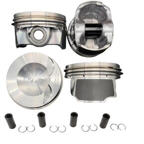 4PCS EA888 2.0T 23mm Piston and Ring Kit Oversize +0.5 Fits For A4 Q5 VW in Saudi Arabia