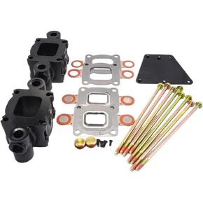 3 Inch Dry Joint Exhaust Spacer Riser Kit 864929A2 Compatible with Mercruiser V6 V8 4.3L 5.0L 5.7L 6.2L 350 357 383 MAG Stroker Engine in Kuwait