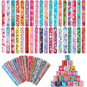 Halloween Slap Bracelets, 36 PCS Halloween Party Favors for Kids, Pumpkin Ghost Printed Snap Bracelet Wristbands Bulk, Slap Bracelets for Kids Halloween Gifts Goodie Bag Fillers Classroom Prizes Toys in Saudi Arabia