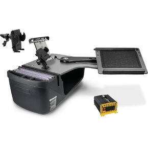 AutoExec Reach Desk Backseat Left Grey with 400 watt Power Inverter, Phone Mount, Tablet Mount and Phone Vent Clip in Kuwait